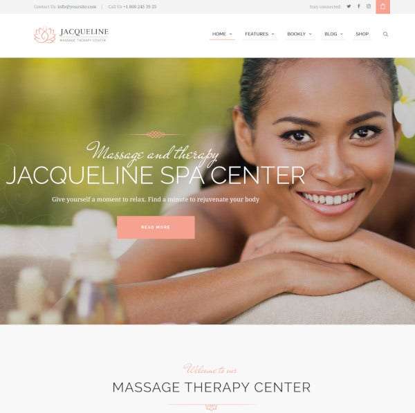 10+ Best Massage Salon Website Templates &  Themes