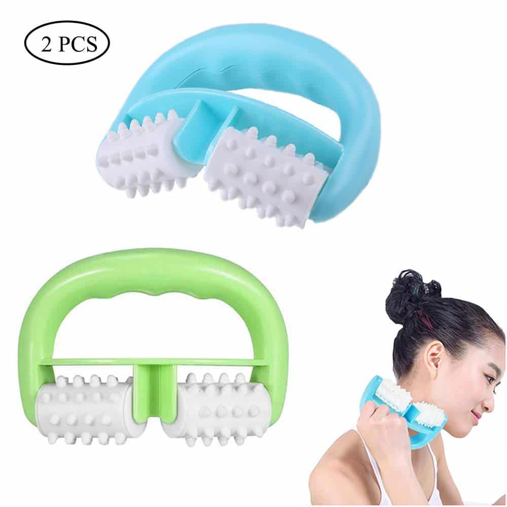 2 Pieces Massage Roller With D