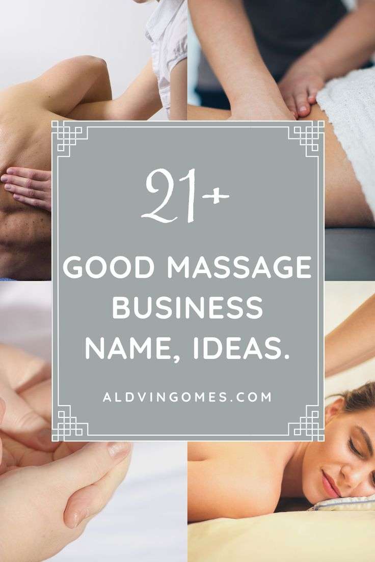 200+ Clever Massage Business Names Ideas You Can