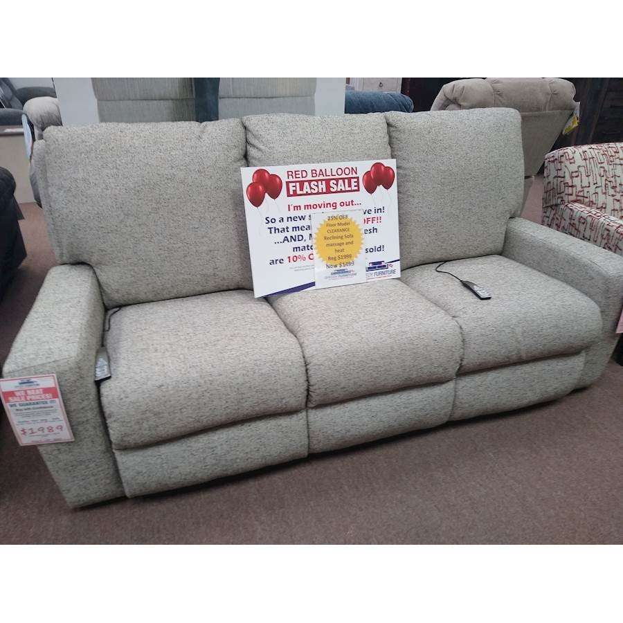 34% off Power Reclining Sofa with Heat, Massage and Lumbar control ...