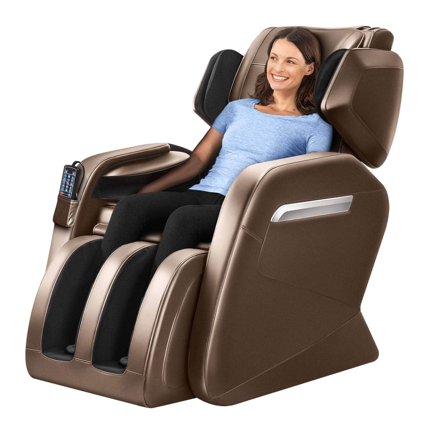 Amazon.com: Massage Chair Zero Gravity Full Body Shiatsu Luxurious ...