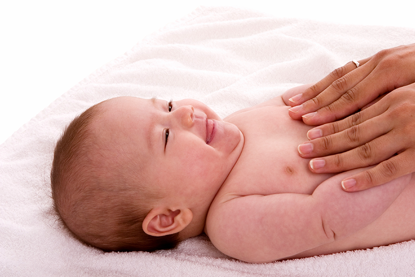 Baby massage: benefits &  techniques
