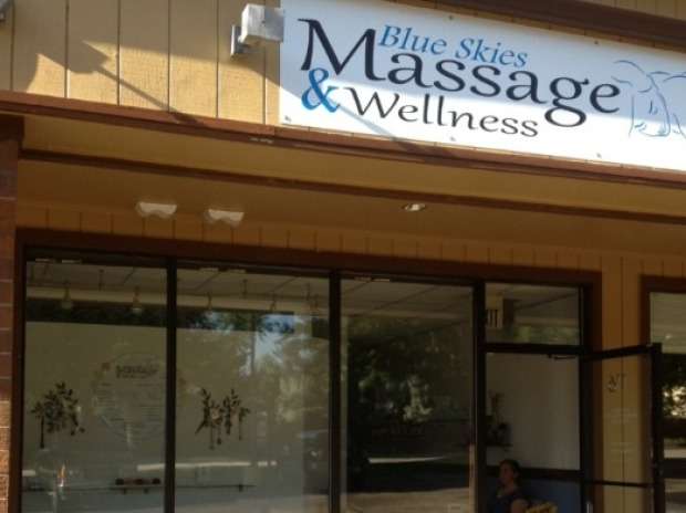 Book a massage with Blue Skies Massage &  Wellness