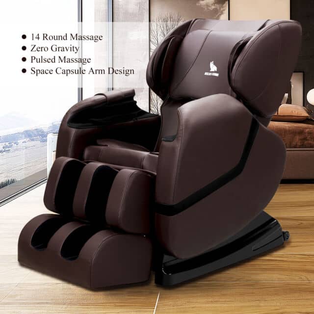 Deluxe Full Body Shiatsu Massage Chair Recliner Zero Gravity Foot Rest ...