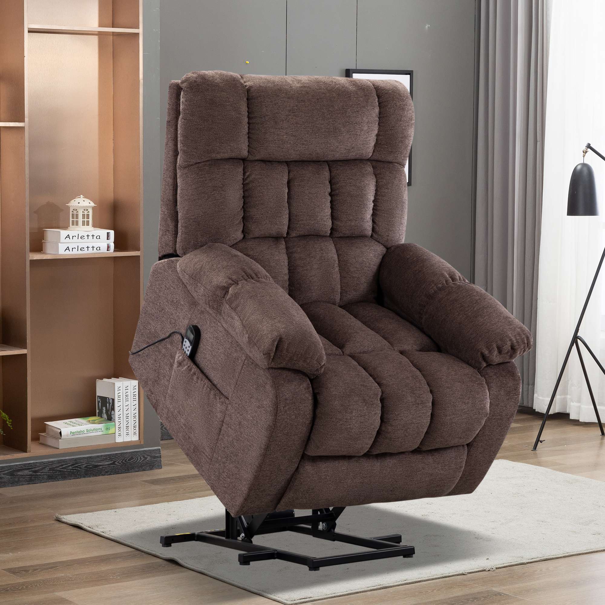 Electric Lift Recliner with Heat Therapy and Massage Fit ...