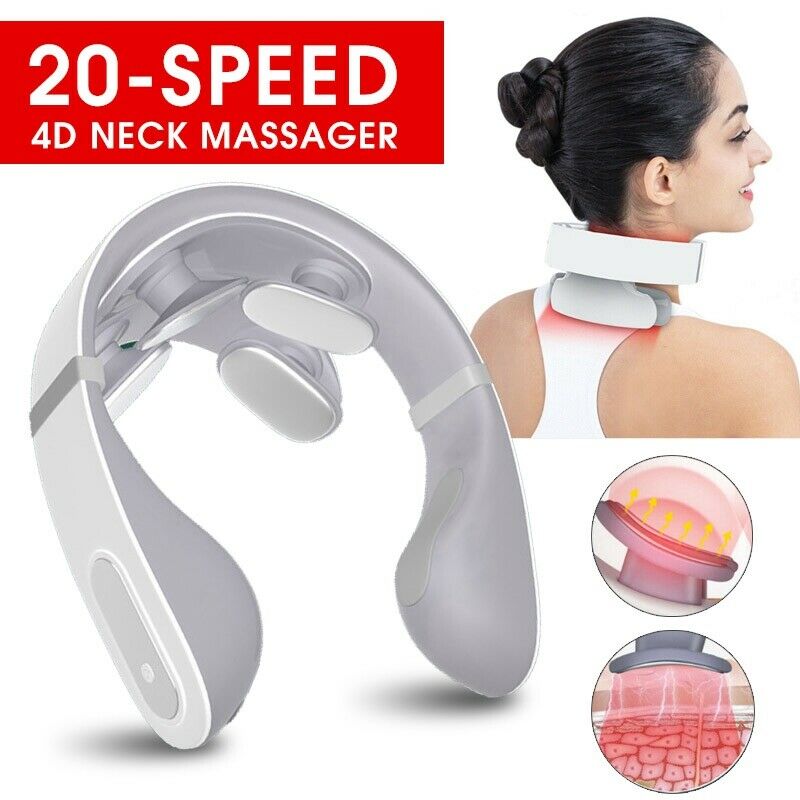 Electric Pulse Neck Massager for Pain Relief, Intelligent Neck Massage ...
