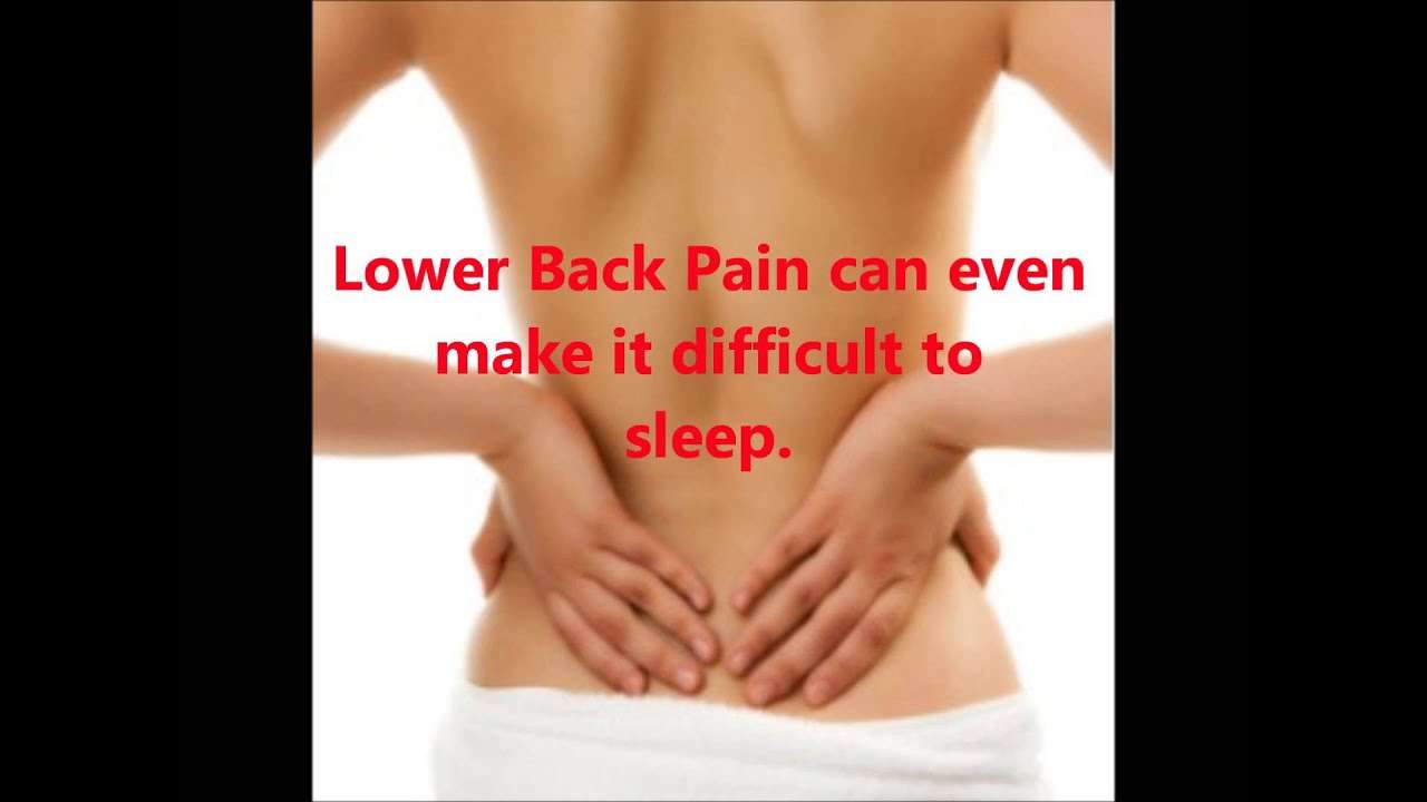 How to Self Massage Lower Back Pain