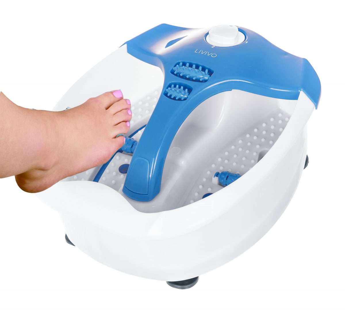 INFRARED VIBRATING WET BATH FOOT SPA MASSAGER PEDICURE FOOTSPA SOOTHING ...