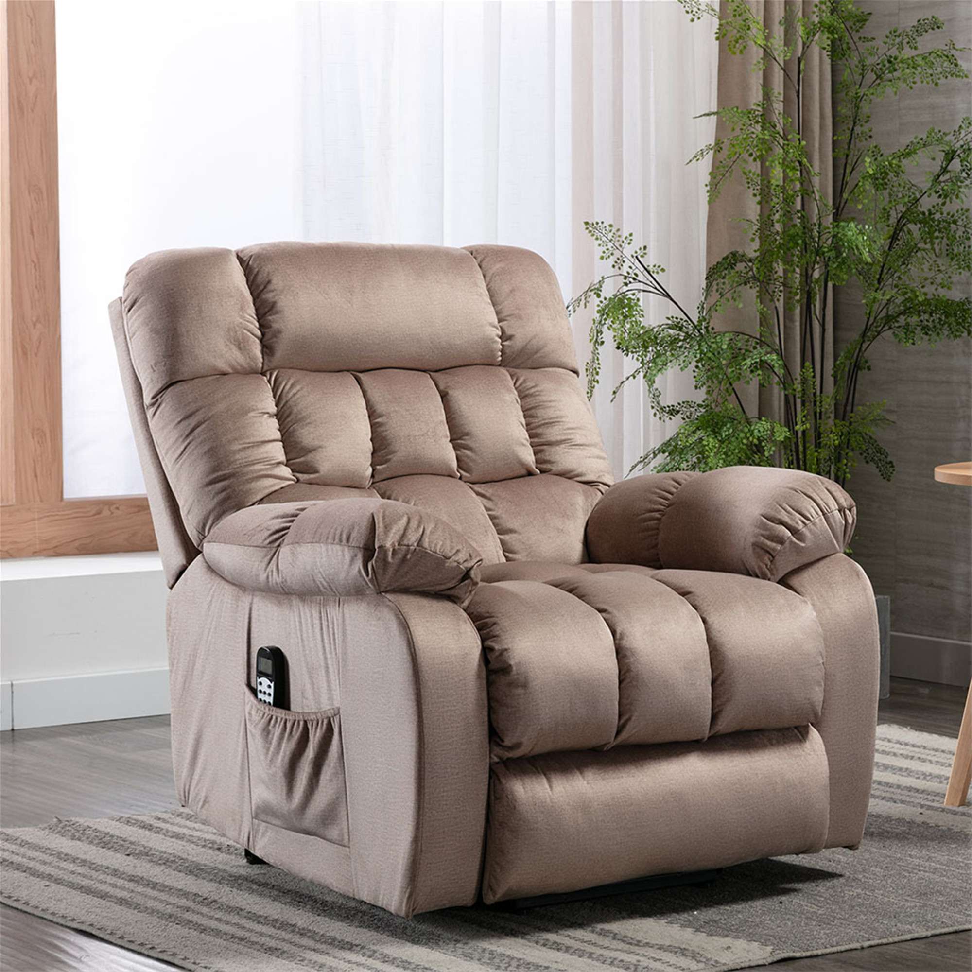 Irene Inevent Electric Lift Recliner Heated Massage Chair ...