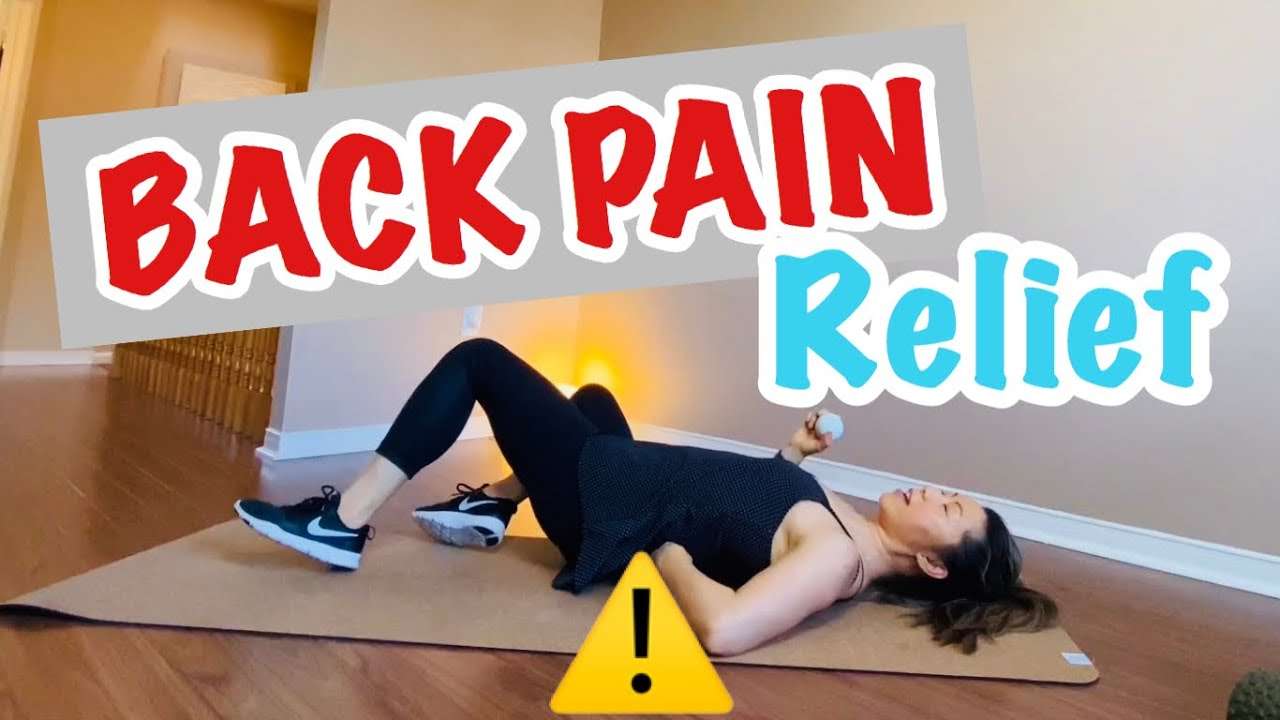 LOWER BACK PAIN RELIEF SELF MASSAGE AT HOME