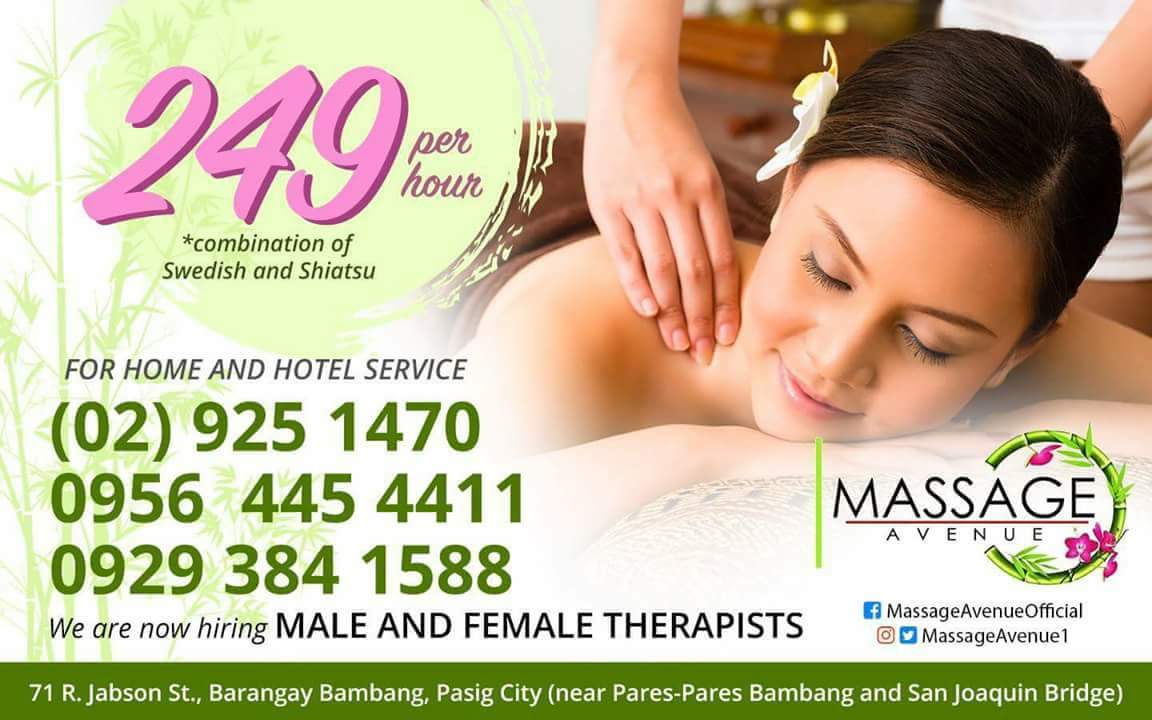 Massage Avenue on Twitter: " book your HOME SERVICE MASSAGE: SPA PARTY ...
