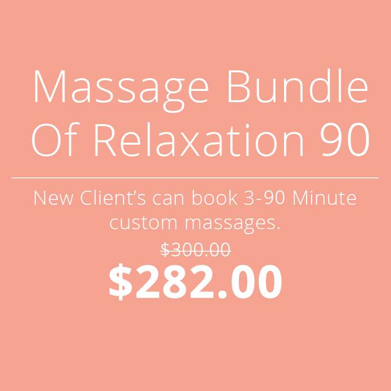 Massage Bundle Of Relaxation 90