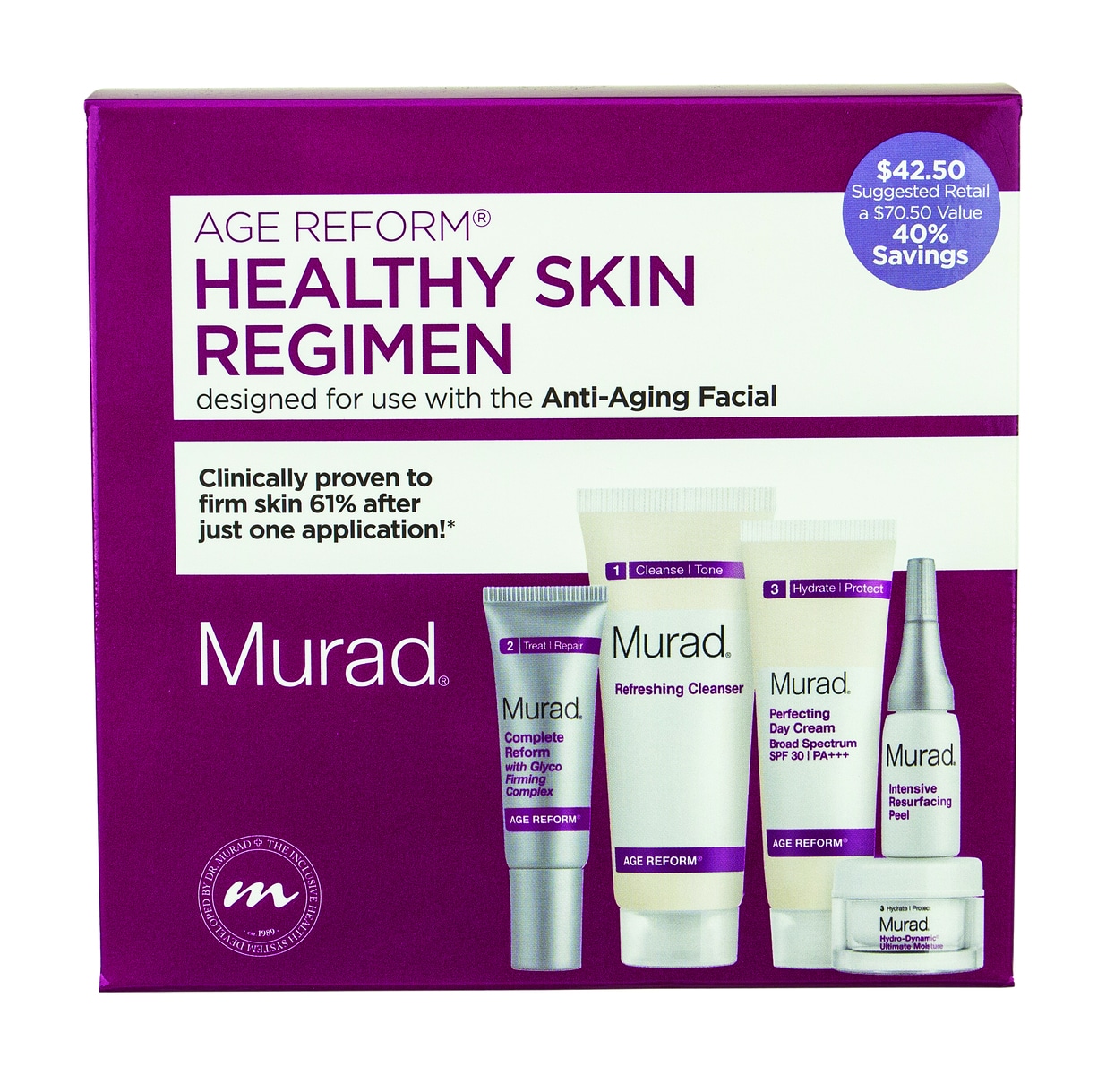 Massage Envy Spa Murad Healthy Skin Regimen Kits Review
