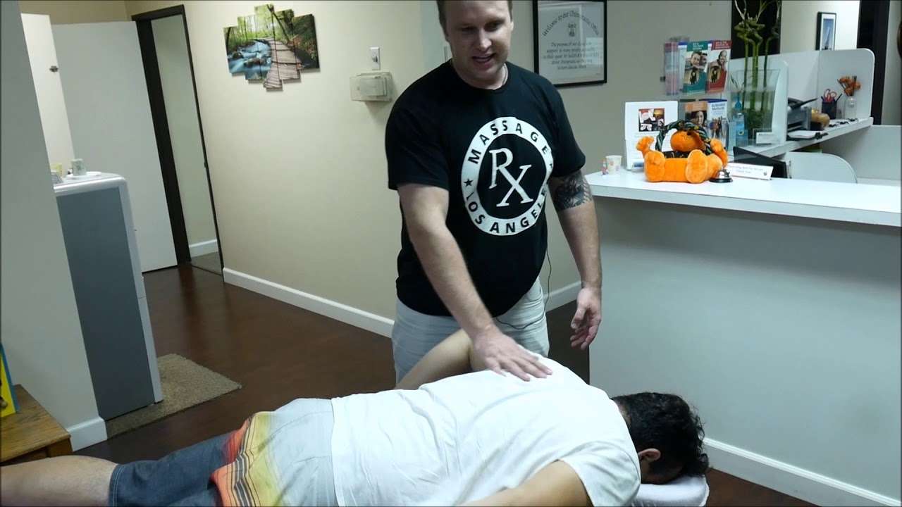 Massage Rx Hip and lower back pain manual therapy