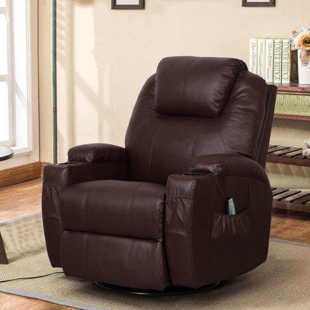 Massage Therapy Lazy Boy Leather Recliner Chair Heat Club ...