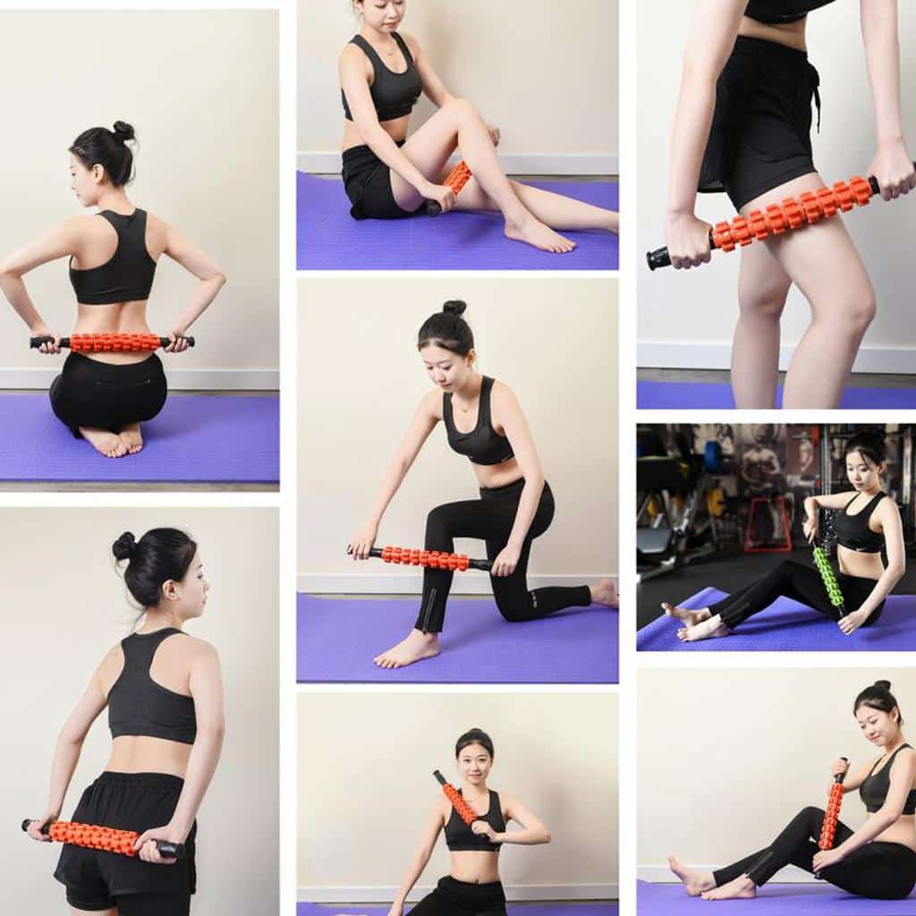 Muscle Roller Leg Massager Body Relaxation Massage Stick Tool Fatigue ...