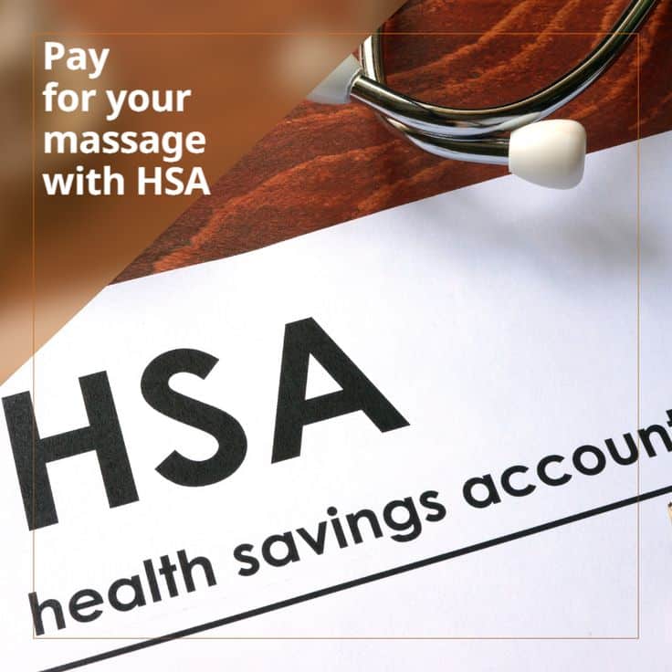 Pay for your massage with your Health Savings Account (HSA) #massage # ...