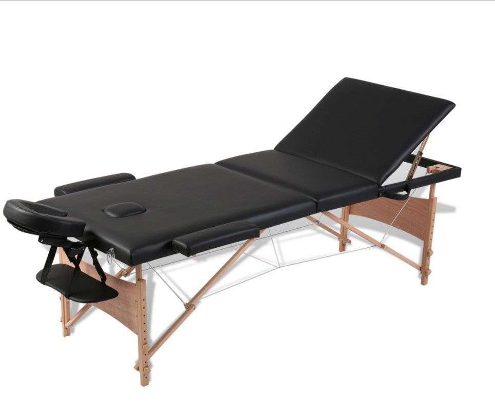 Portable Massage Table Folding Adjustable Height Therapy ...