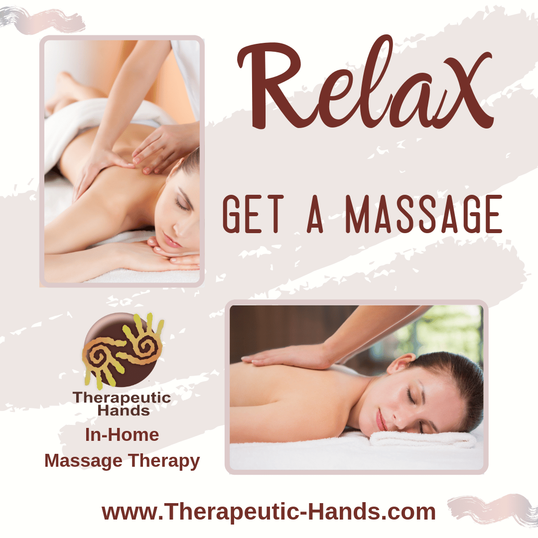 Relax. Get a massage at home.