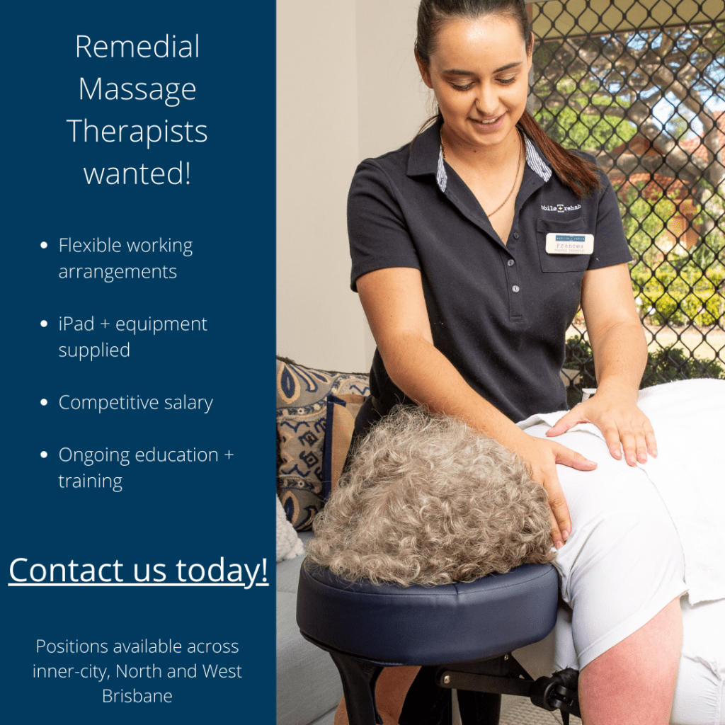 Remedial Massage Therapist (Mobile Rehab)