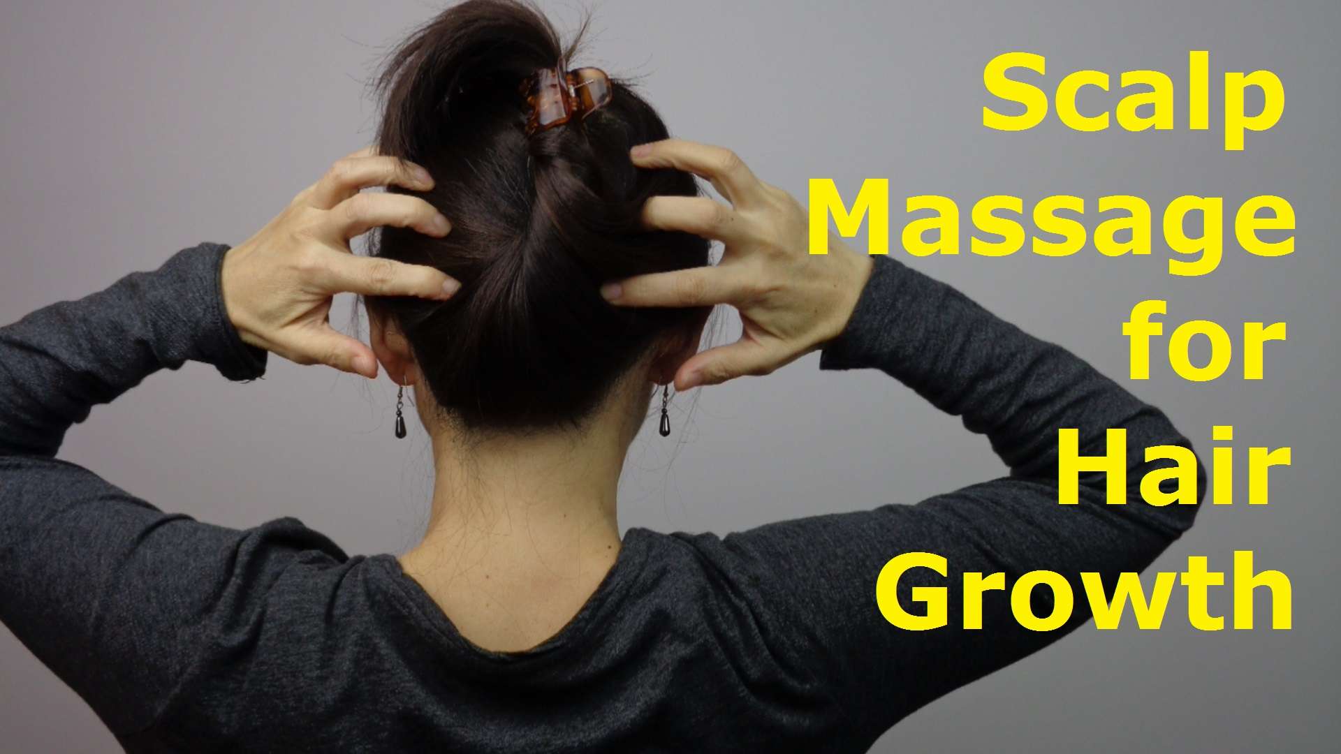 Scalp Massage for Hair Growth