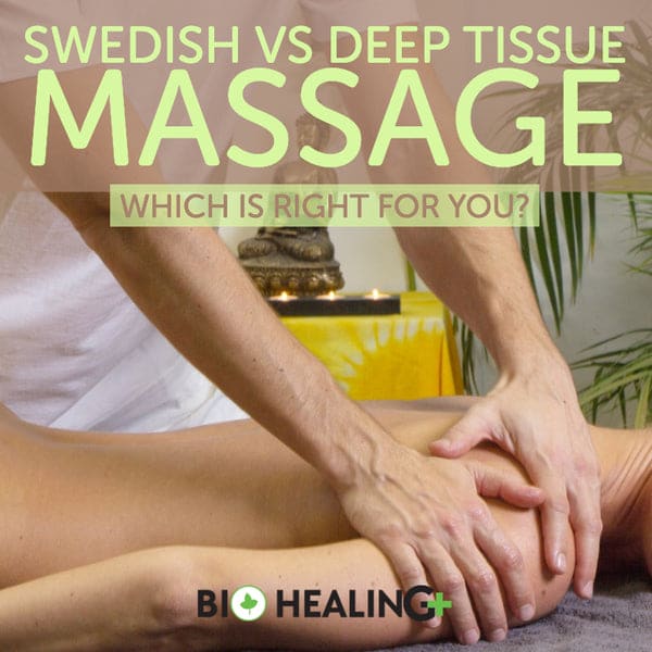 Swedish Massage vs. Deep