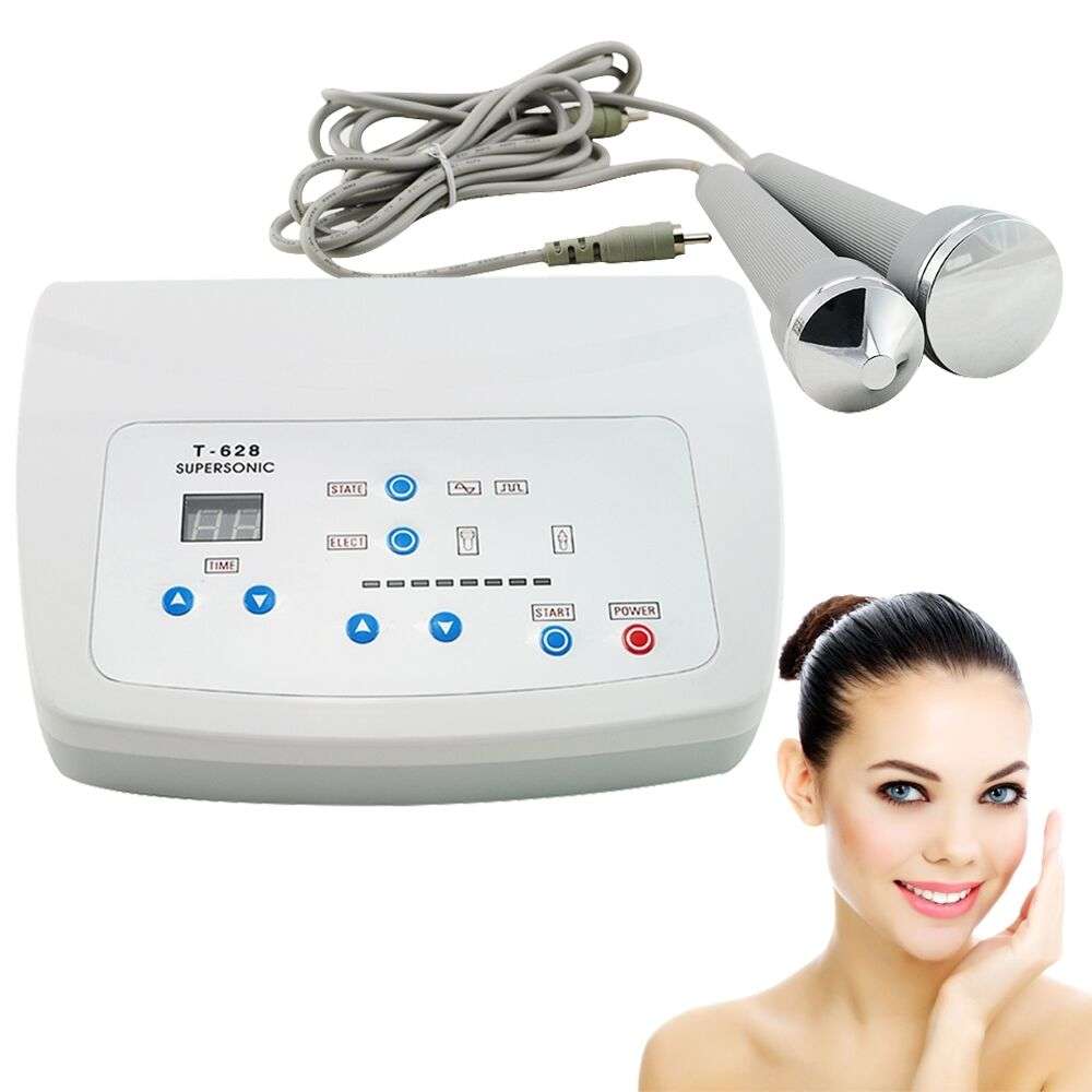 Ultrasound Facial Body Skin Massager Pain Therapy Ultrasonic Machine ...